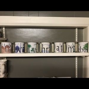 2006 Limited Edition Starbucks UAE coffee cups